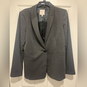 Dark grey women blazer size XL